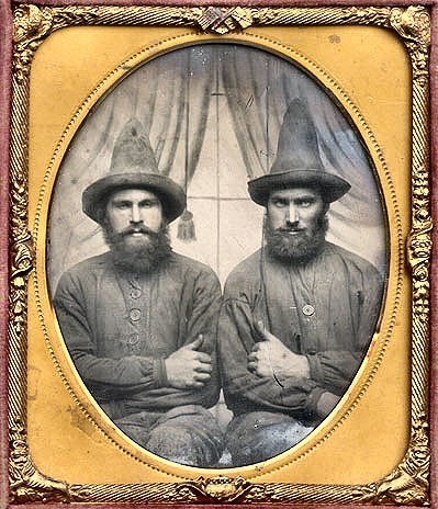 hairymouthfuls: A much-blogged ambrotype porn pictures