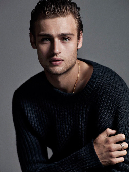 fromparistoljubljana:  Photography duo Hunter & Gatti captures the striking cover of Flaunt Magazine with actor Douglas Booth. Styling for the shoot is courtesy of Rebecca Corbin-Murray and grooming by Mark Bailey. 