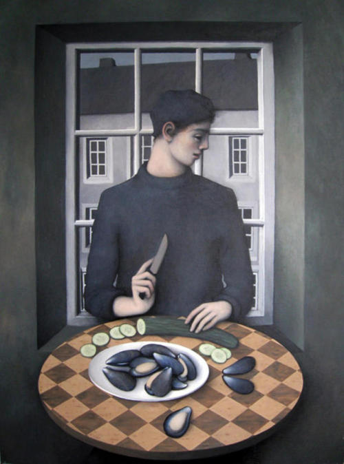 ganymedesrocks:James Mortimer, b. 1989The Meal -  2013Freeman Gallery