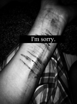 I&rsquo;m Sorry. en We Heart It. http://weheartit.com/entry/69421436/via/Different_From_You