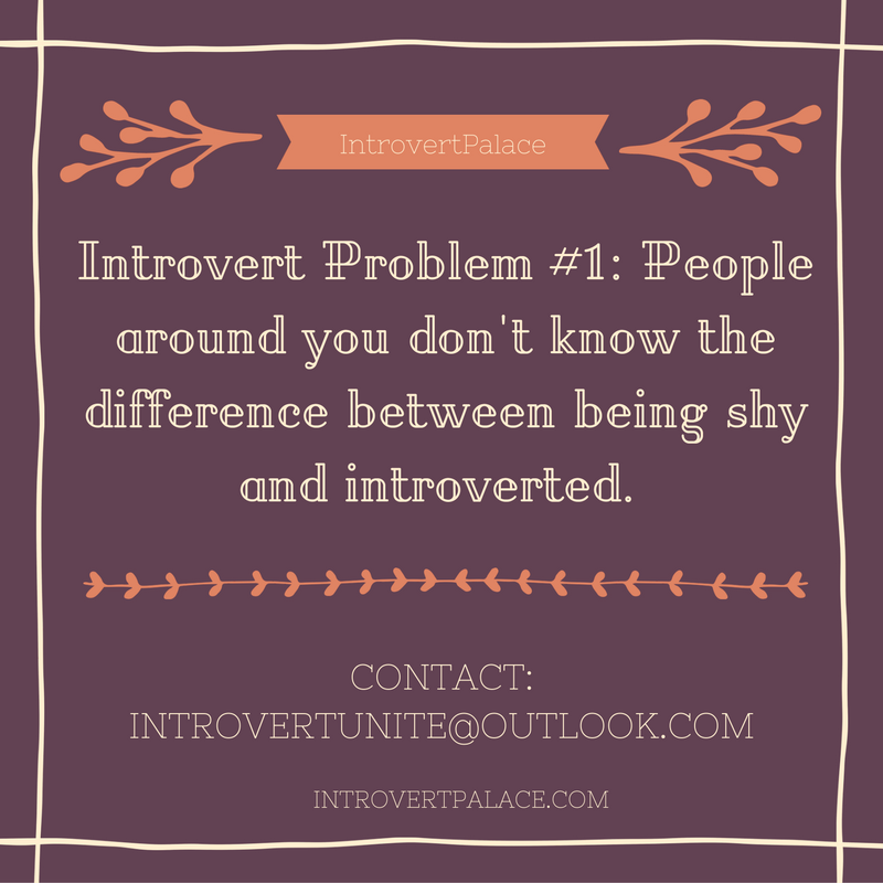 introvertunites:  Which of these do you relate to?  