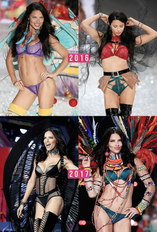 Adriana Lima&rsquo;s Victoria&rsquo;s Secret Fashion Show Evolution (2000 - 2018)