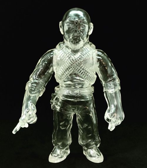Ghost “Man of Many Weapons” @officialgeraldokamura #sofubi coming soon for the #maxtoy15 Max Toy Com