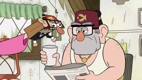 themysteryofgravityfalls: Stan’s long lost twin is confirmed! The likeness is uncanny!