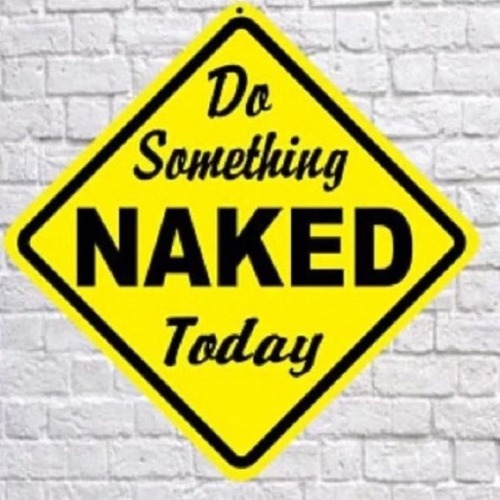 Try some regular chores in the nude today! You’ll love it and it could be habit forming!