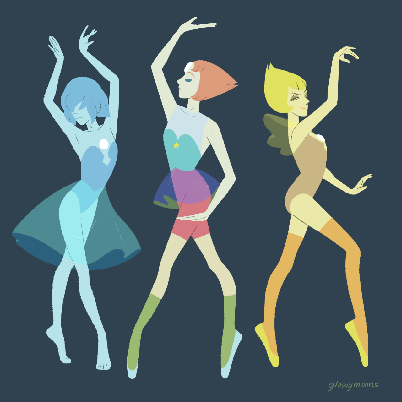 glowymoons:  The pearls! 