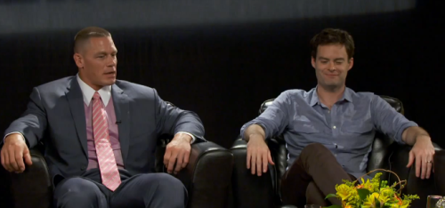 billhaderismycriterioncollection:  Watch Judd Apatow, Amy Schumer, Bill Hader, John Cena, Vanessa Bayer, Colin Quinn on  Cinemax’s “uncensored” panel discussion  about Trainwreck Its as great as you think its going to be