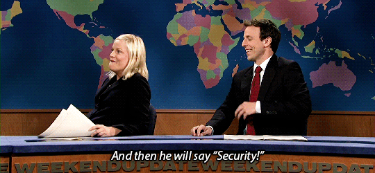 sethrneyers:  More Weekend Update Bloopers [x]