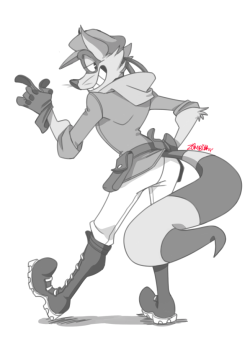 axelkatten:  z0mbiraptor:  Sly Cooper is