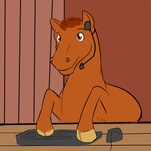 Quick Icon Request for a horse at a computer porn pictures