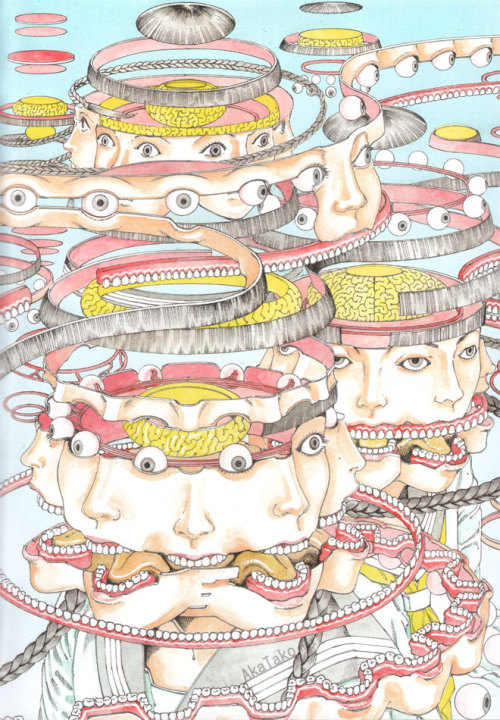  “Factorization” by Shintaro Kago is printed in his ARTBOOK 2nd edition. Hardcover, 152 