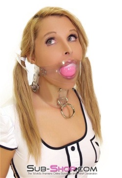 mouthlock:  Good looking gag…. and model