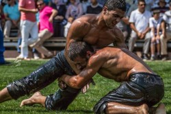 Turkish oil wrestling (Yağlı güreş)