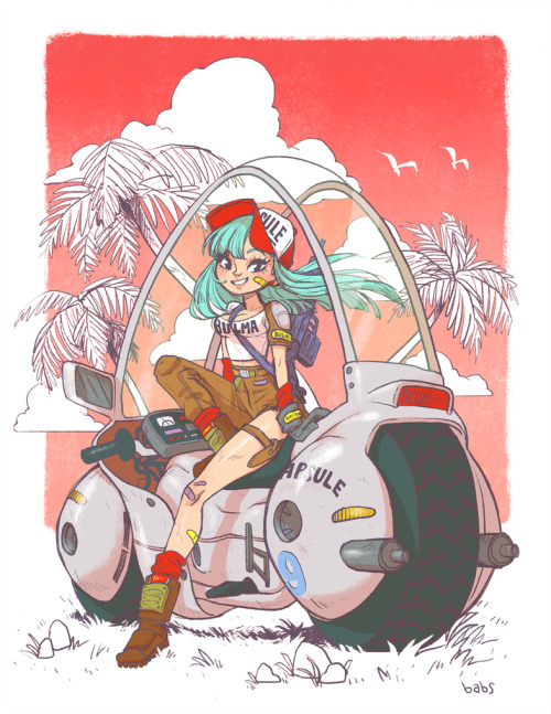 Bulma by Babs babsdraws.deviantart.com/