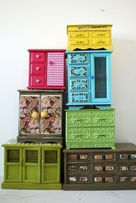 diyandcrafttutorials:  Painted jewelry boxe