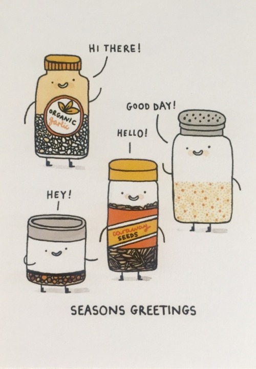 Seasons greetings postcard | artwork by Gemma Correll, Ohh Deer Ltd | sent to Tahoe City, California