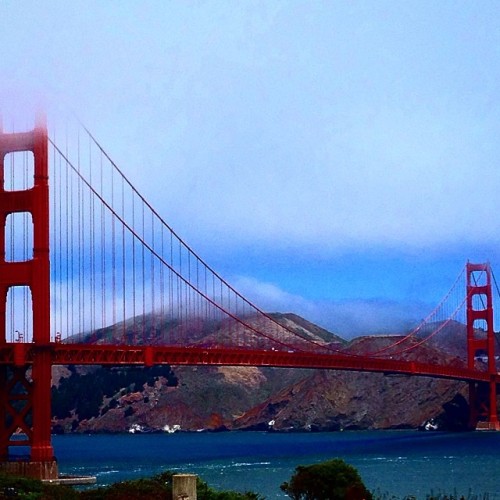#GoldenGateBridge Gateway to the Bay #thebayarea #thebaearea #sanfrancisco #us101 #pch (at Golden Gate Bridge)