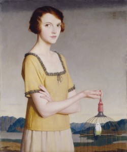 Meredith Frampton (British, 1894-1984), Winifred Radfordby, 1921; Oil On Canvas,