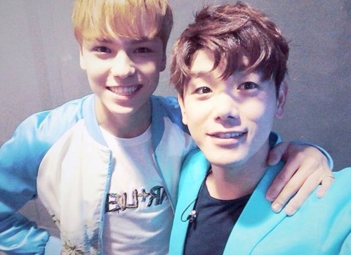 vitaminhvc: “Vernon is joining me today on Music Core! This dude is awesome!!!”