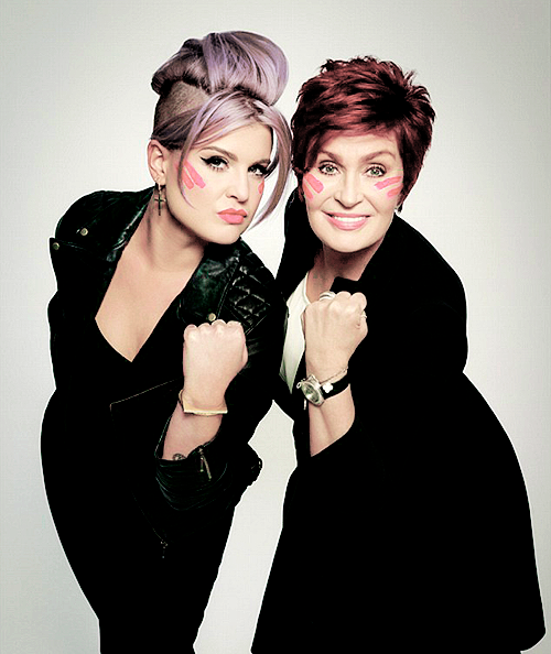 fyeahtheosbournes:→ Sharon and Kelly for Race for life/ Cancer research UK