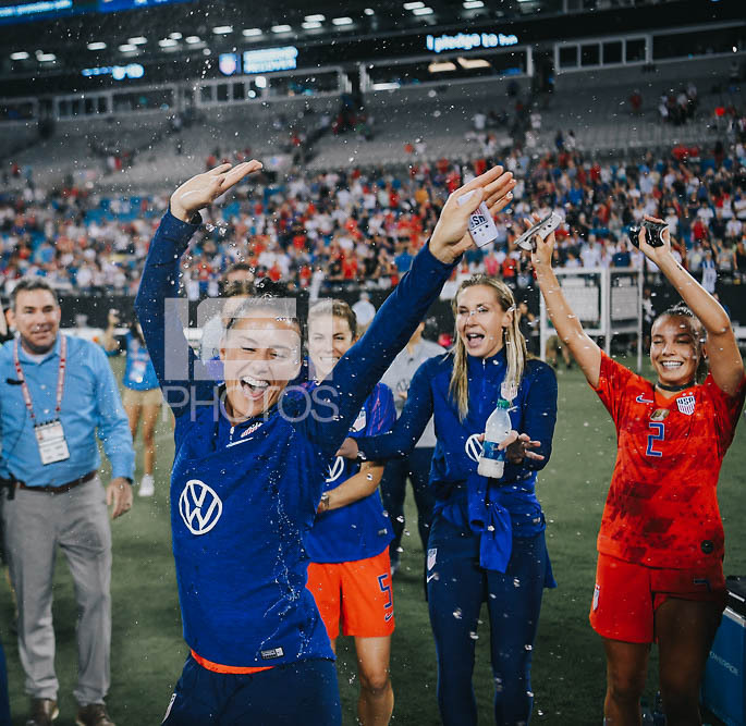 Ali Krieger 100 | USWNT v Korea Republic | Bank of... | ROOKIE FOR LIFE