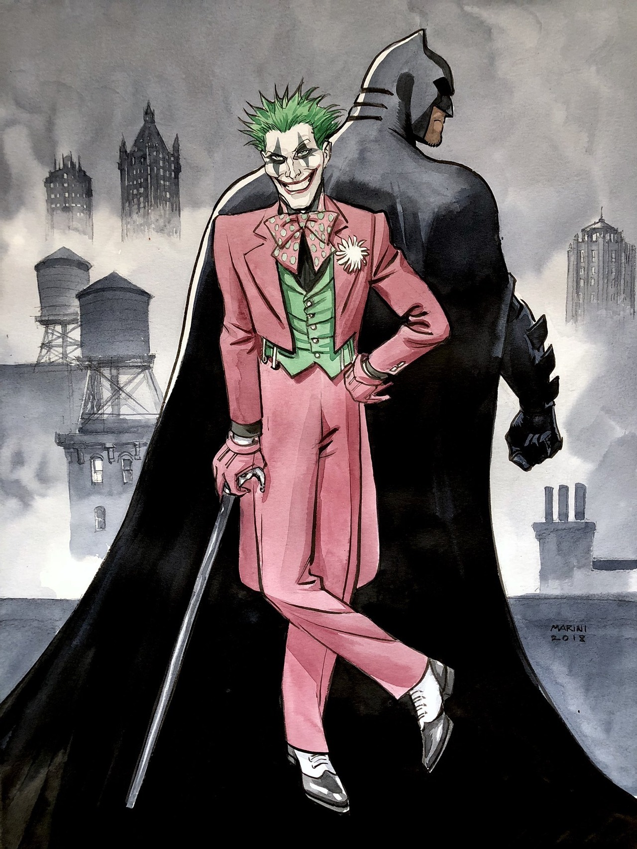Fuck Yeah Batman Villains! — joker-ka: by Enrico Marini