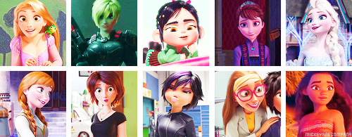 mickeyandcompany:  Happy International Women’s Day! (sorry if your faves are not