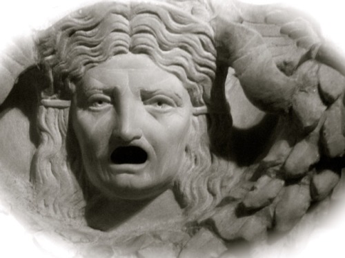 Detail from a Roman Sarcophagus, 1-2 centuries AD, Walters Art Gallery, Baltimore, 2014.