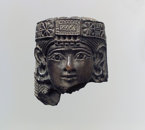 Female head with diademPeriod: Neo-AssyrianDate: ca. 8th century B.C.Geography: Mesopotamia, Nimrud 