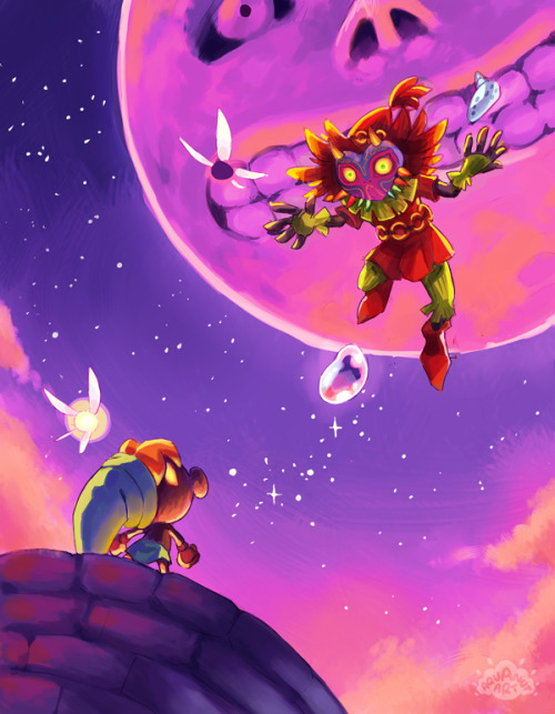 aquanutart:05:00:00happy 22nd anniversary majora’s mask!