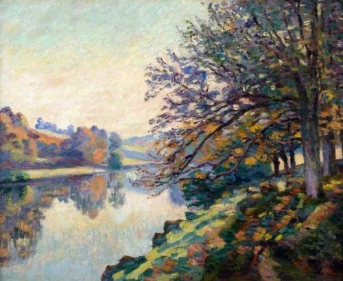 Riverbank, Autumn - Armand Guillaumin 1910ImpressionismGlasgow Museums Resource Centre (GMRC)  (Unit