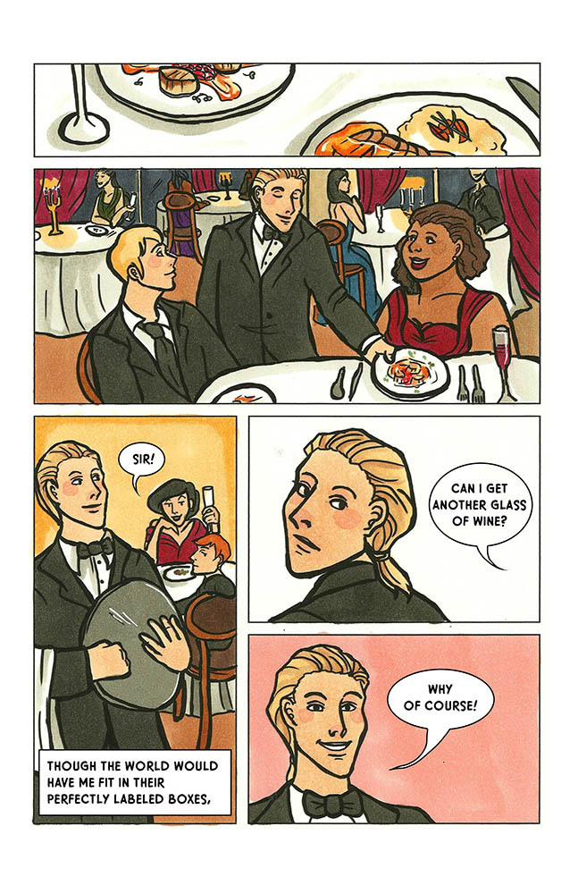 misterloki:  misterloki:  girl&amp;boy is one of three short comics that will