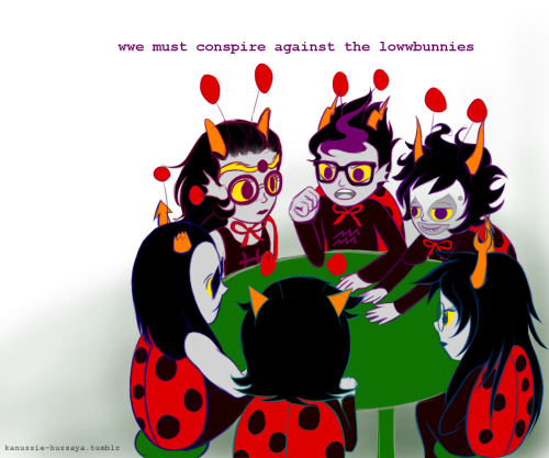 kanussie-hussaya: Super secret ladybug highblood council meeting to discuss ladybug highblood super 