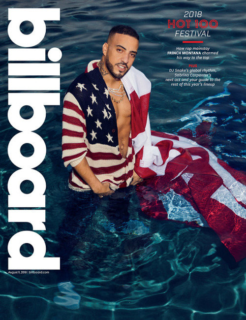 French Montana covers Billboard HOT 100 issue. : Meredith Jenks
