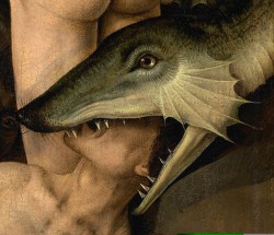 roald-ragin:mosertone:  Hell (detail), Dirk ends ~ 1450 Palace of fine arts, Lille, France   disadvantages to marine biology and so on and so forth