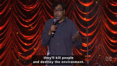 harikondabolu:I said this on Australian television.