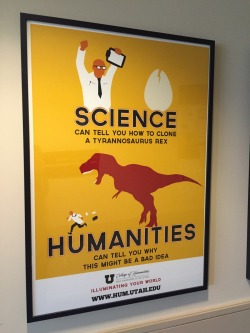 laughhard:  Science vs. Humanities degree