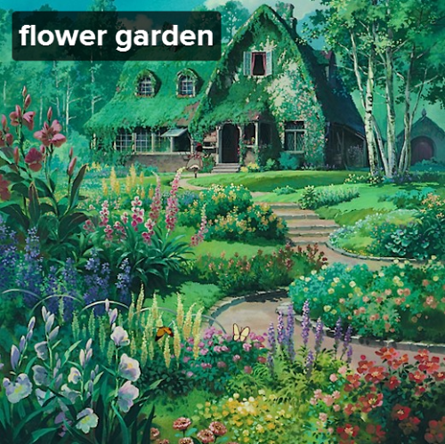 gatchas:Flower Garden - ghibli mixA mix for songs from Studio Ghibli put in one place1. Kaze Ni Naru