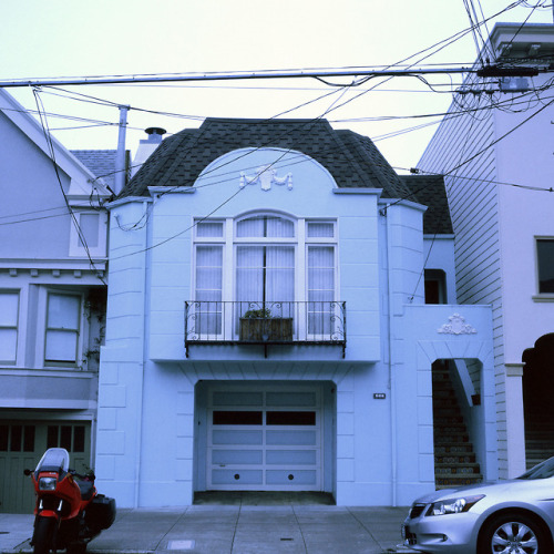 awwnuh:  Blue Houses of San Francisco 