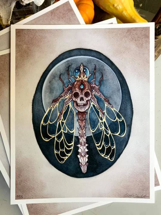The Forgotten King, Limited edition prints by Caitlin Hackett Buy here! (11/27/2020 - only 25 prints available)