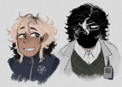Suddenly Felt Silly So Say Hi To Cyrus (Expandable Guy) And Renat (The Scientist Guy)