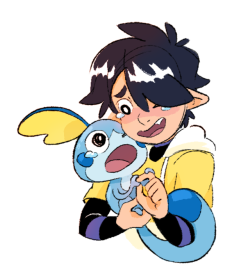 typical-ingrid:  I got really attached to Sobble and maybe the reason I love it so much is because it reminds me of my own nervous son :,D I’m super excited for the new Pokemon game though!!!