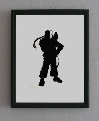 xombiedirge:  Papercut Street Fighters by Cutting Pixels / Store 