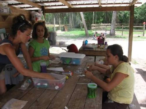 The woman (in the navy blue shirt and white shorts) you see in these photos is Ms. Janna. This is what a monster can look like. She is a lying, abusive, and manipulative cunt.  She beats horses and teaches children to do the same. Challenge her methods