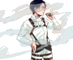 Rou-Tan:  Oh Look! Natural Skin Color! Doing Some Personal Art That Is Still Levi.