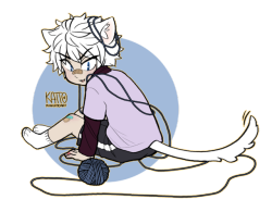 misskattoart:Cat Killua   Yarn.