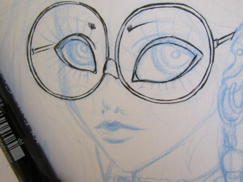 Another wip! Wonky glasses edition.