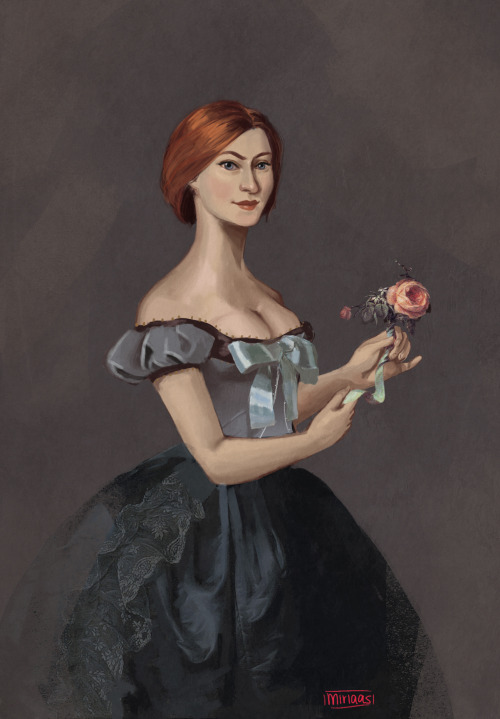 leliana in rococo-ish style, didnt take forever&hellip;also apologies to Louise Élisabeth