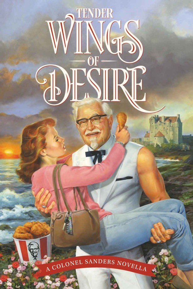 Kindle Cover Disasters  A romance novel dipped in a hundred herbs and