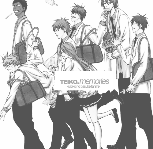 hwoaarang:  a mix for the dorks of teiko junior high’s basketball team,and the